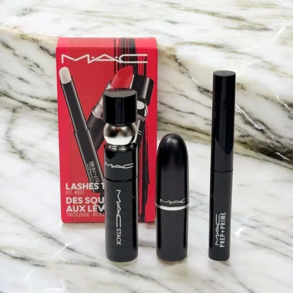 NIB MAC Lashes to Lips Kit: Red - Picture 4 of 5